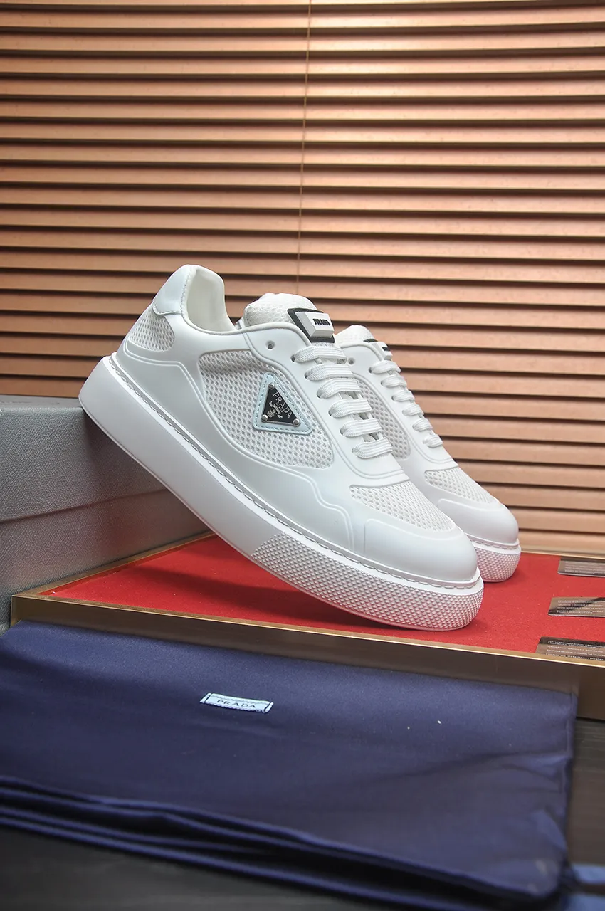 Men's shoes 💰580💶【PRADA】Top original, new season, high quality original goods, top imported calfskin with original imported glue, imported cowhide inside with original cowhide feet, original outsole! Quality guaranteed! Code 38-45 (45 customized)